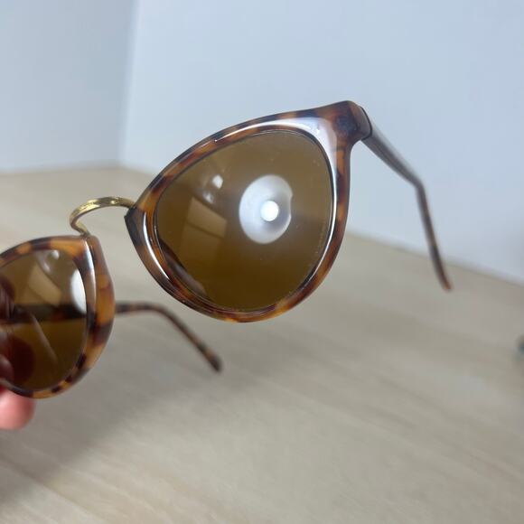 Vintage Bausch & Lomb W1831 Tortoise Cat Eye Sunglasses USA Brown Lens main image 13